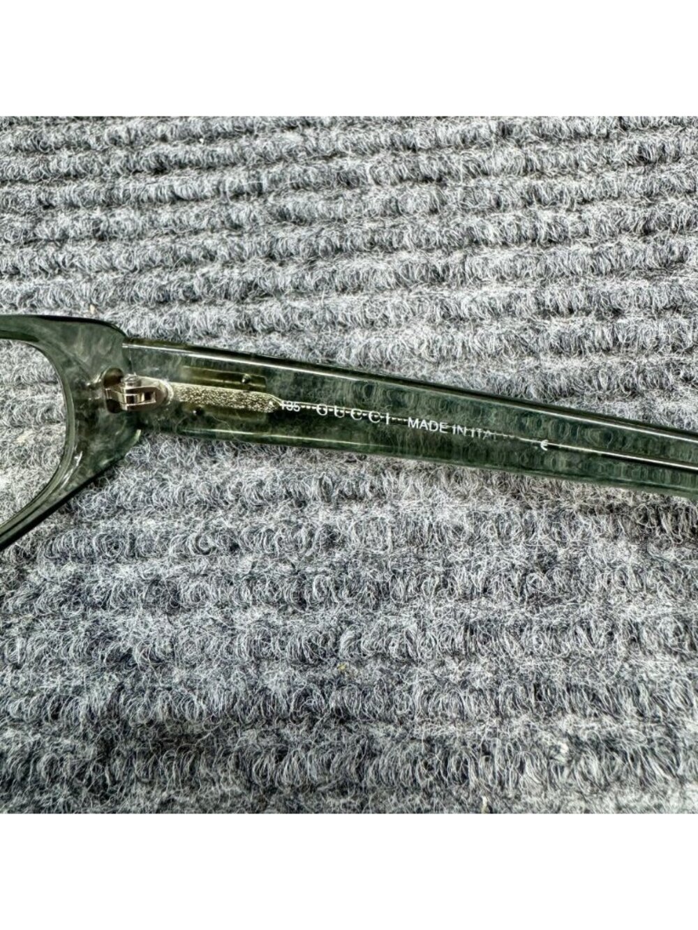 Gucci GG 2452/S Sunglasses Glasses Frames Only Green Made in Italy E6W 51-18 135 - Picture 9 of 11